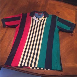 Multi colored Stripe Polo